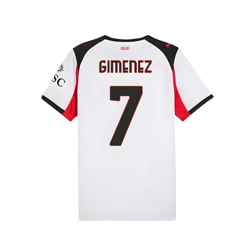 2025-2026 AC Milan Away Shirt (Gimenez 7)