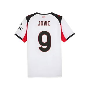 2025-2026 AC Milan Away Shirt (Jovic 9)