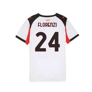 2025-2026 AC Milan Away Shirt (Kids) (Florenzi 24)
