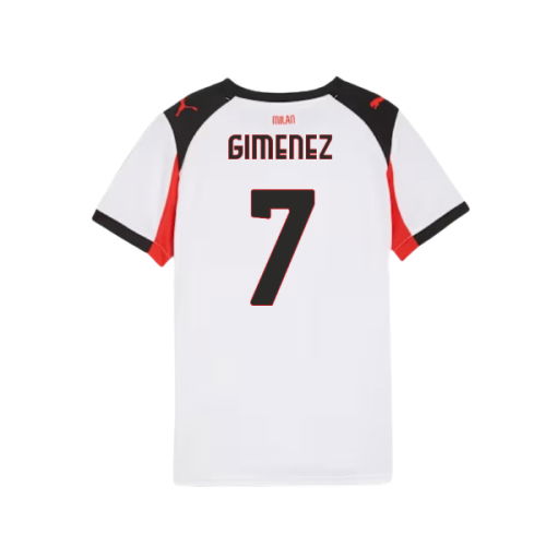 2025-2026 AC Milan Away Shirt (Kids) (Gimenez 7)