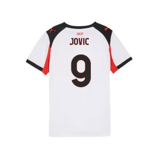 2025-2026 AC Milan Away Shirt (Kids) (Jovic 9)