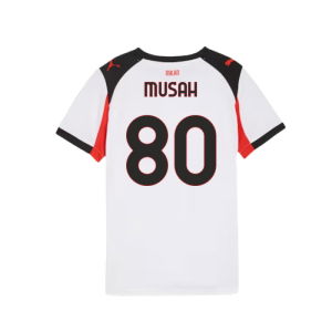 2025-2026 AC Milan Away Shirt (Kids) (Musah 80)