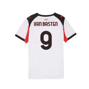 2025-2026 AC Milan Away Shirt (Kids) (Van Basten 9)