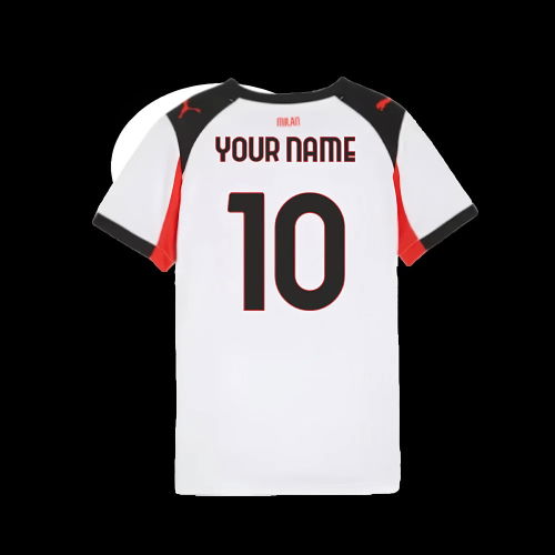 2025-2026 AC Milan Away Shirt (Kids) (Your Name)