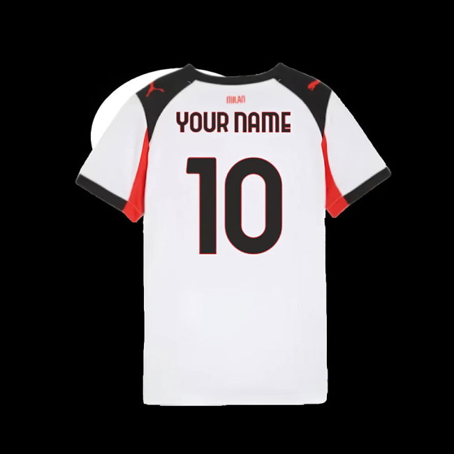 2025-2026 AC Milan Away Shirt (Kids) (Your Name)