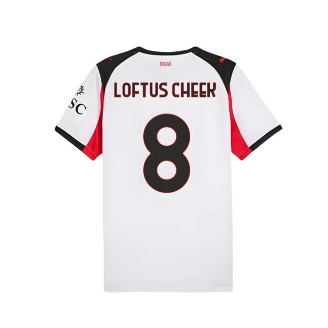 2025-2026 AC Milan Away Shirt (Loftus Cheek 8)
