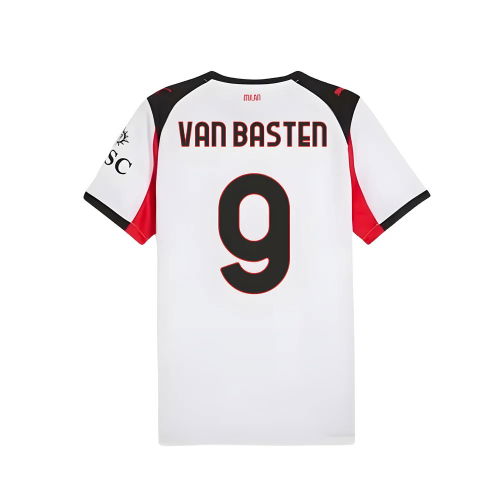2025-2026 AC Milan Away Shirt (Van Basten 9)