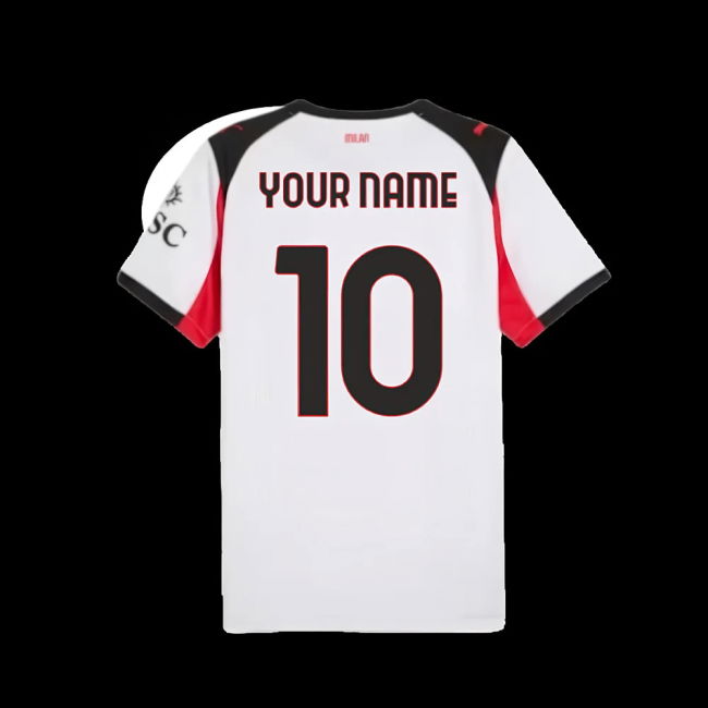 2025-2026 AC Milan Away Shirt (Your Name)