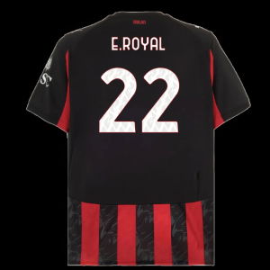 2025-2026 AC Milan Home Shirt (E.Royal 22)