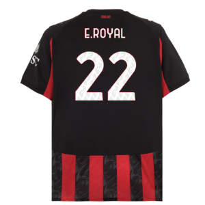 2025-2026 AC Milan Home Shirt (E.Royal 22)