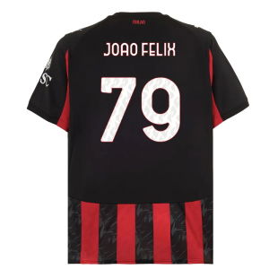 2025-2026 AC Milan Home Shirt (Joao Felix 79)