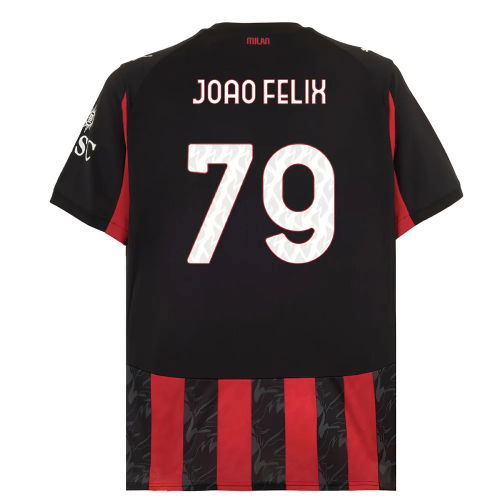 2025-2026 AC Milan Home Shirt (Joao Felix 79)
