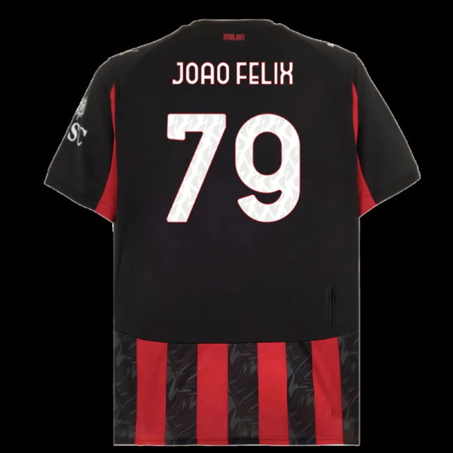 2025-2026 AC Milan Home Shirt (Joao Felix 79)