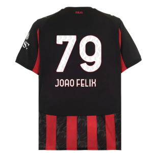 2025-2026 AC Milan Home Shirt (Joao Felix 79)