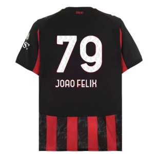2025-2026 AC Milan Home Shirt (Joao Felix 79)