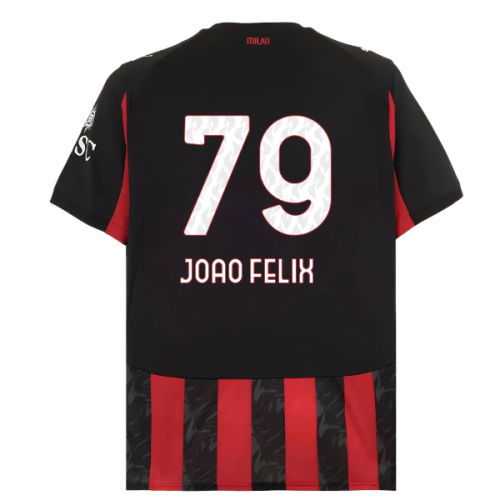2025-2026 AC Milan Home Shirt (Joao Felix 79)