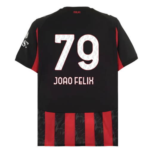 2025-2026 AC Milan Home Shirt (Joao Felix 79)