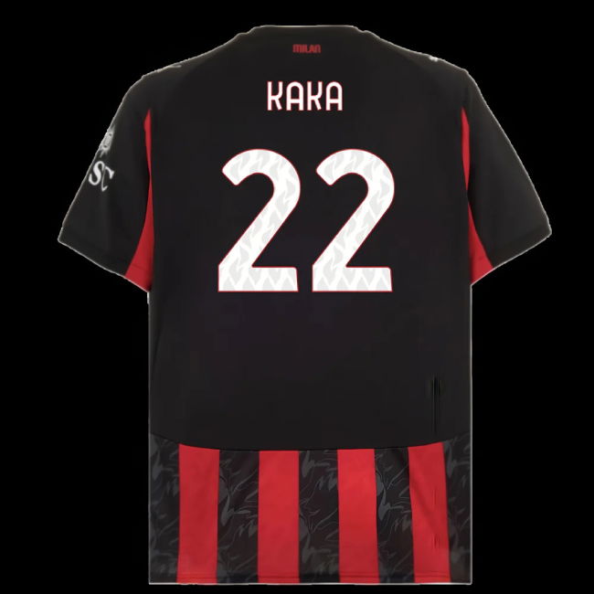 2025-2026 AC Milan Home Shirt (Kaka 22)