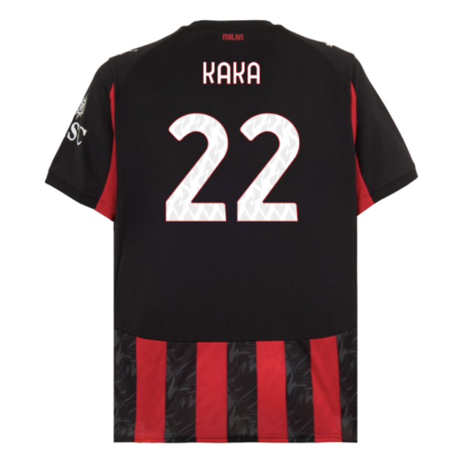 2025-2026 AC Milan Home Shirt (Kaka 22)