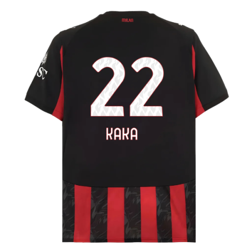 2025-2026 AC Milan Home Shirt (Kaka 22)