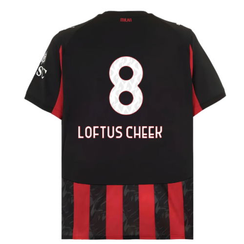 2025-2026 AC Milan Home Shirt (Loftus Cheek 8)