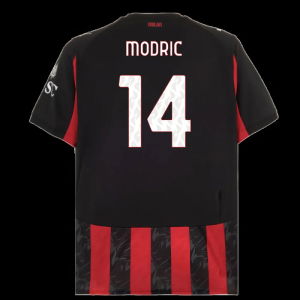 2025-2026 AC Milan Home Shirt (Modric 14)