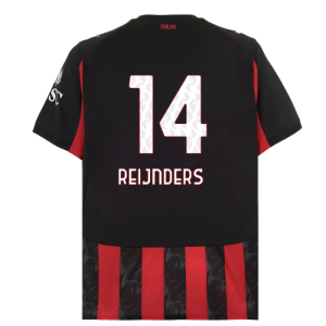 2025-2026 AC Milan Home Shirt (Reijnders 14)