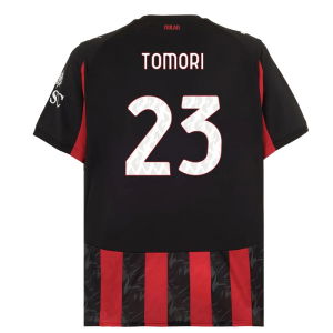 2025-2026 AC Milan Home Shirt (Tomori 23)