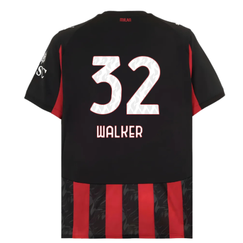 2025-2026 AC Milan Home Shirt (Walker 32)