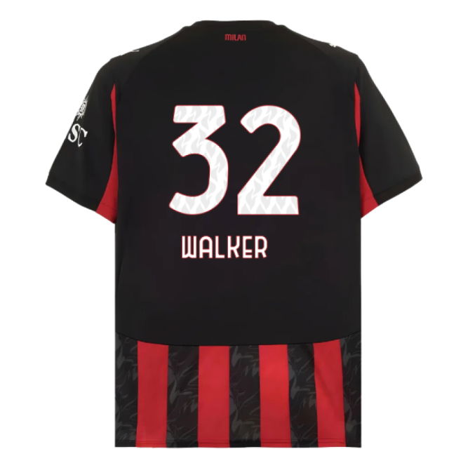 2025-2026 AC Milan Home Shirt (Walker 32)