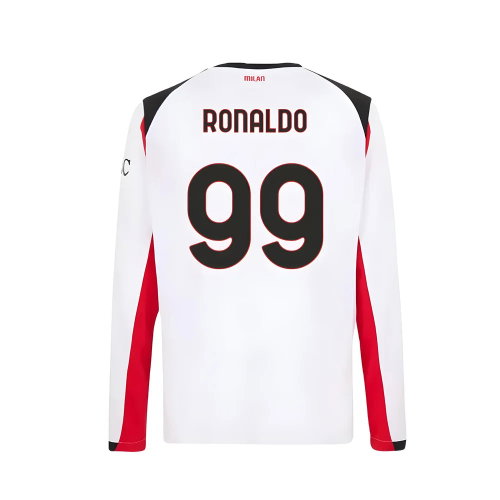 2025-2026 AC Milan Long Sleeve Away Shirt (Ronaldo 99) 2025-2026 AC Milan Long Sleeve Away Shirt (Ronaldo 99)