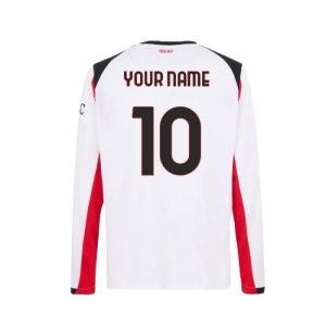2025-2026 AC Milan Long Sleeve Away Shirt