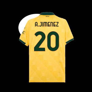 2025-2026 AC Milan Third Shirt (A.Jimenez 20)