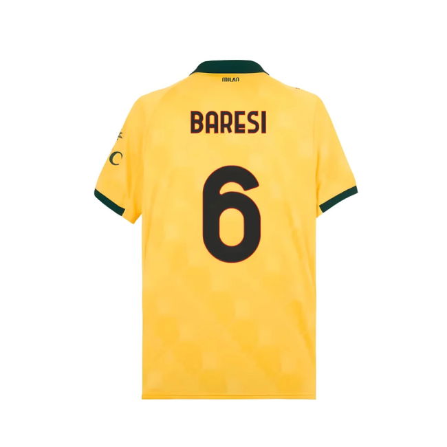 2025-2026 AC Milan Third Shirt (Baresi 6)
