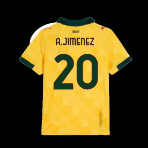 2025-2026 AC Milan Third Shirt (Kids) (A.Jimenez 20)