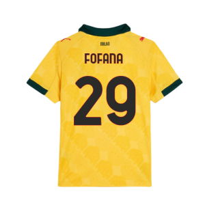 2025-2026 AC Milan Third Shirt (Kids) (Fofana 29)