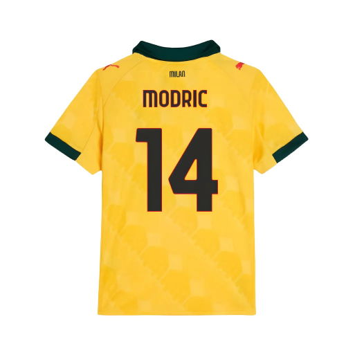2025-2026 AC Milan Third Shirt (Kids) (Modric 14)