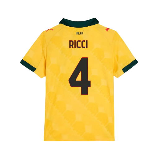 2025-2026 AC Milan Third Shirt (Kids) (Ricci 4)