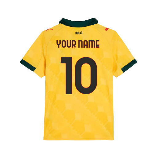 2025-2026 AC Milan Third Shirt (Kids) (Your Name)