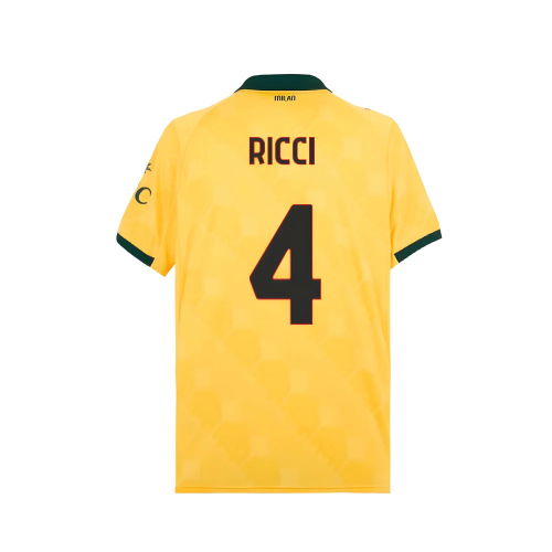 2025-2026 AC Milan Third Shirt (Ricci 4)