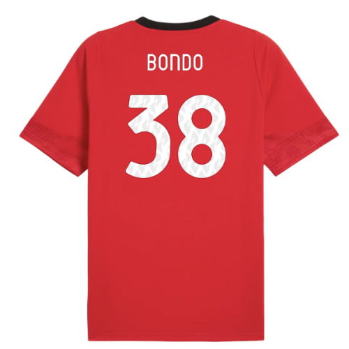 2025-2026 AC Milan Training Jersey (Red) (Bondo 38)