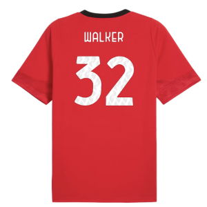 2025-2026 AC Milan Training Jersey (Red) (Walker 32)