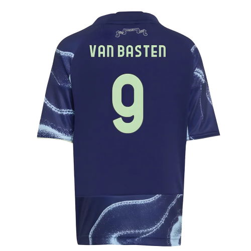 2025-2026 Ajax Away Mini Kit (Van Basten 9)
