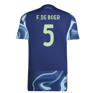 2025-2026 Ajax Away Shirt (F.De Boer 5)