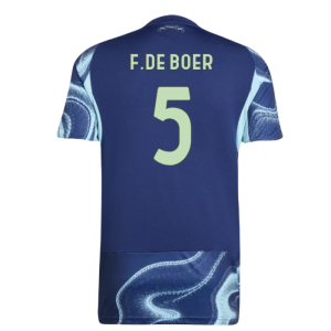 2025-2026 Ajax Away Shirt (F.De Boer 5)