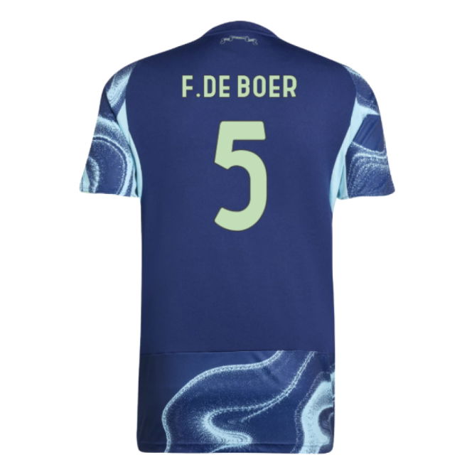 2025-2026 Ajax Away Shirt (F.De Boer 5)