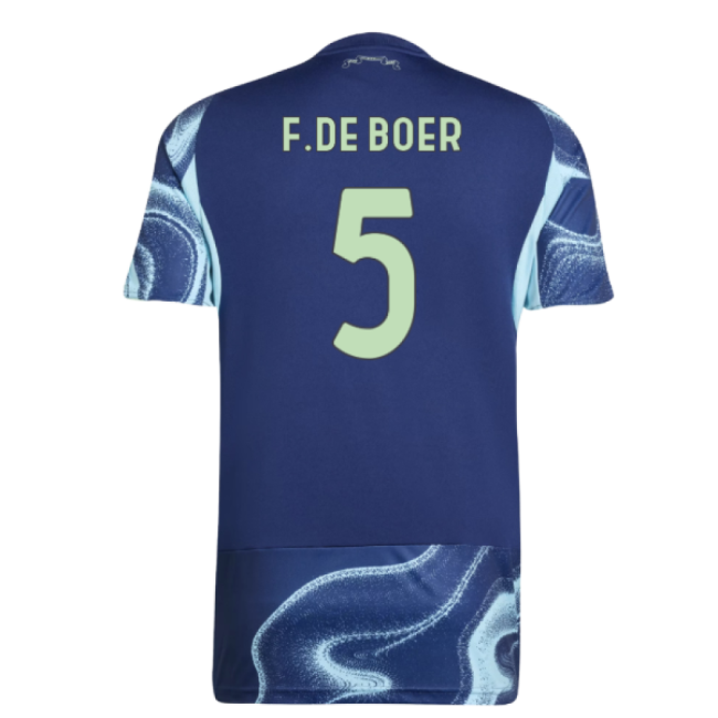 2025-2026 Ajax Away Shirt (F.De Boer 5)