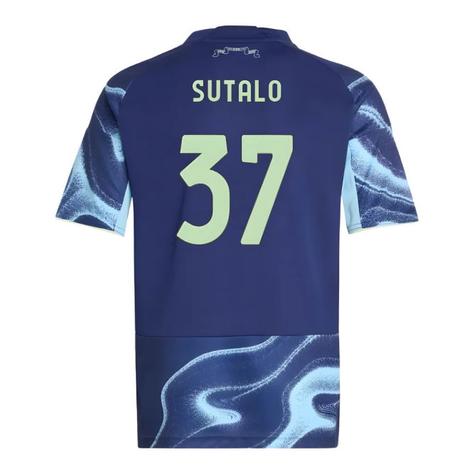 2025-2026 Ajax Away Shirt (Kids) (Sutalo 37)