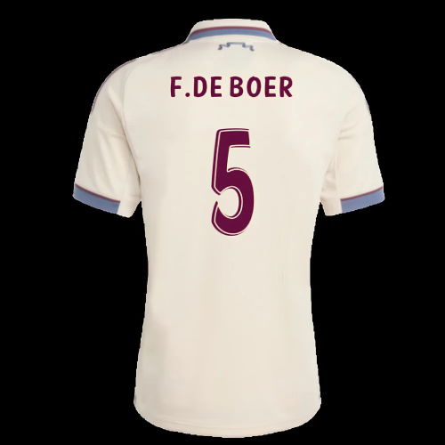 2025-2026 Ajax Third Shirt (F.De Boer 5)