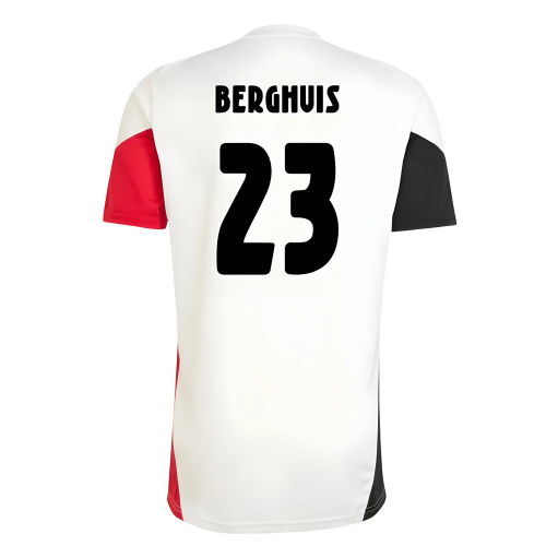 2025-2026 Ajax Training Shirt (White) (Berghuis 23)